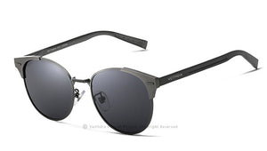 VEITHDIA Unisex Retro Aluminum Brand Sunglasses