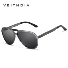 Load image into Gallery viewer, VEITHDIA Brand Mens Aluminum Magnesium Sunglasses
