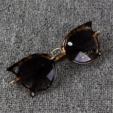 Load image into Gallery viewer, 2018 Kids Sunglasses Girls Brand Cat Eye Children Glasses